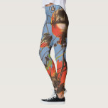 Vintage Science Fiction HG Wells War of the Worlds Leggings