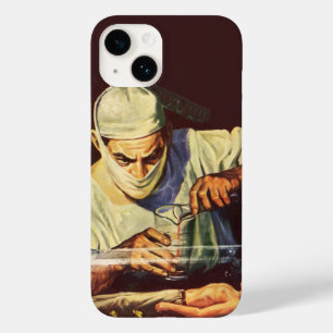 Vintage Science Fiction, Laboratory Mad Scientist Case-Mate iPhone 14 Case