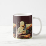 Vintage Science Fiction, Laboratory Mad Scientist Coffee Mug
