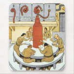 Vintage Science Fiction, Labratory Scientists Eat Mouse Pad