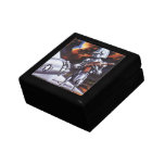 Vintage Science Fiction Military Robot Soldiers Keepsake Box