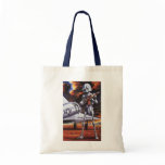 Vintage Science Fiction Military Robot Soldiers Tote Bag