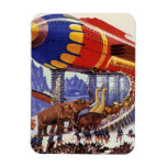 Vintage Science Fiction, Noah's Ark Wild Animals Magnet