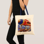 Vintage Science Fiction, Noah's Ark Wild Animals Tote Bag