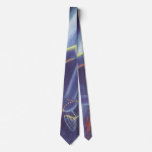 Vintage Science Fiction Orbiting Space Station Tie