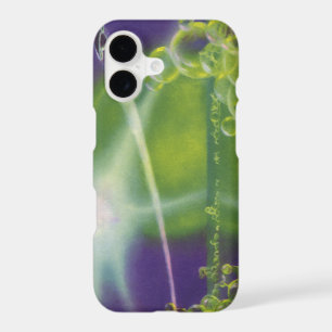 Vintage Science Fiction Sci Fi Green Bubble Planet iPhone 17 Case