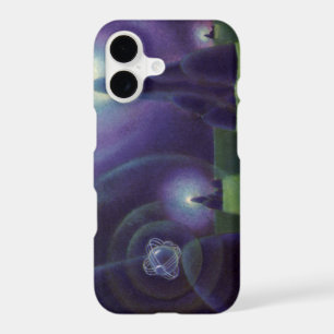 Vintage Science Fiction, Sci Fi Outer Space Planet iPhone 17 Case