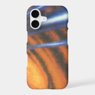 Vintage Science Fiction, Sci Fi Red Galaxy Swirls iPhone 17 Case