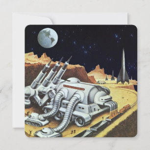 Vintage Science Fiction, Space Station on the Moon