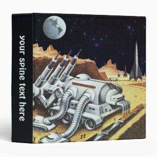 Vintage Science Fiction, Space Station on the Moon Binder