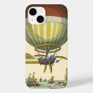 Vintage Science Fiction Steampunk Hot Air Balloon Case-Mate iPhone 14 Case