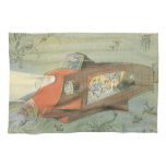 Vintage Science Fiction Steampunk Submarine in Sea Kitchen Towel