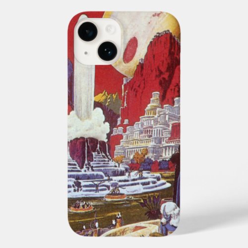 Vintage Science Fiction the Lost City of Atlantis Case_Mate iPhone 14 Case