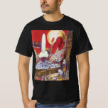 Vintage Science Fiction, the Lost City of Atlantis T-Shirt
