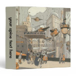 Vintage Science Fiction Urban Paris, Steam Punk Binder