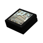 Vintage Science Fiction, Victorian Steam Punk City Jewelry Box