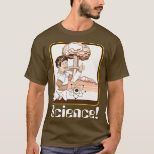 Vintage Science Gift Funny Atomic Bomb Retro T-Shirt