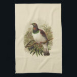 Vintage Science NZ Birds - Kereru Tea Towel<br><div class="desc">Tea towel with a beautiful vintage illustration of a Kereru by J.G. Keulemans from Walter Buller's A History of the Birds of New Zealand, first published in 1873. Image from the New Zealand Text Center (NZTEC) via https://commons.wikimedia.org/wiki/ under the Creative Commons Attribution-Share Alike 3.0 New Zealand license https://creativecommons.org/licenses/by-sa/3.0/nz/ modified by...</div>