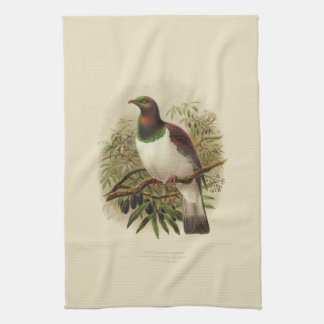 Vintage Science NZ Birds - Kereru Tea Towel