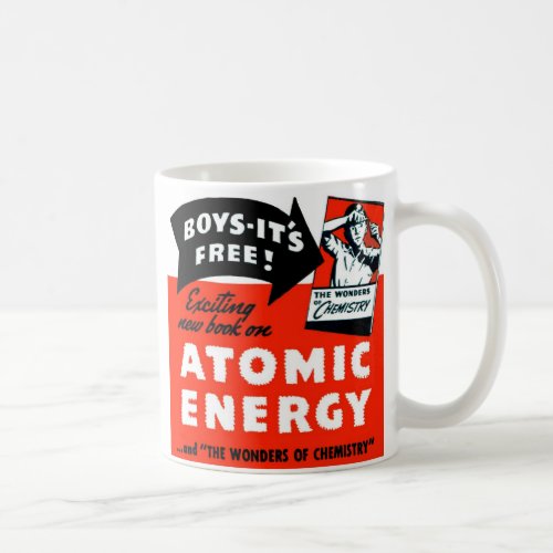 Vintage Science Toy Atomic Energy For Kids Coffee Mug