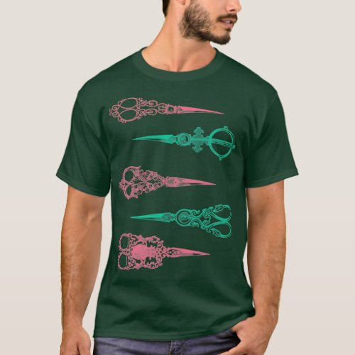 vintage scissors  T_Shirt