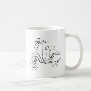 Vintage Scooter Coffee Mug