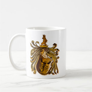Vintage Scorpio Coat of Arms Coffee Mug