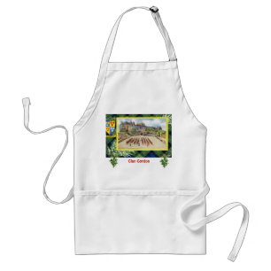 Vintage Scotland, Clan Gordon Adult Apron
