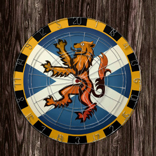 Vintage Scotland Dartboard & Flag darts / game
