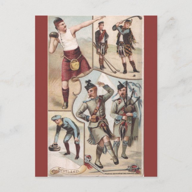 Vintage Scotland Postcard (Front)