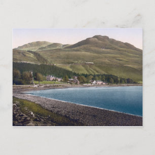 Vintage Scotland, Teighness coastline Postcard