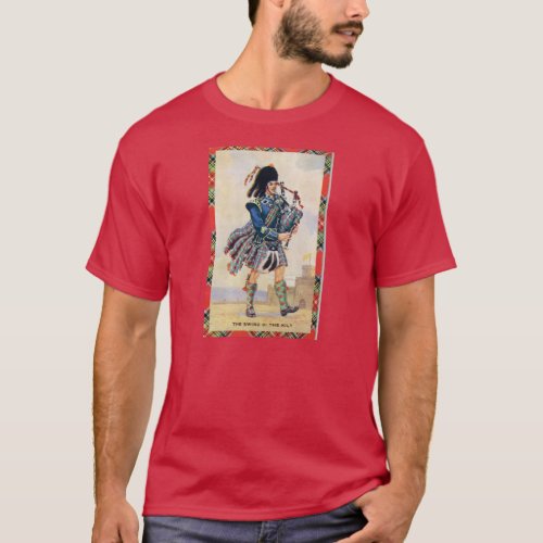 Vintage Scotland  The Swing of the kilt T_Shirt