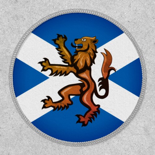 Vintage Scottish Flag Rampant  Scotland Patch