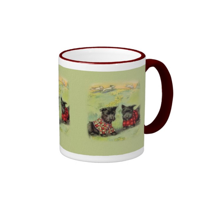 Vintage Scottish Terrier Coffee Mug