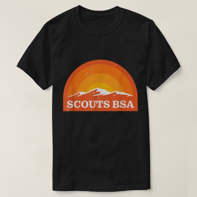 Vintage Scouts BSA T-Shirt (Design Front)