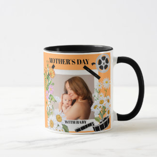 Vintage Scrapbook Mother’s Day – With Baby Mug
