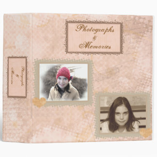 Vintage Scrapbook Photo Binder