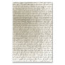 Vintage Script Text Art Tissue Paper