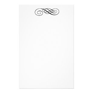 Scroll Stationery | Zazzle