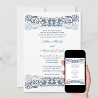 Scroll Wedding Invitations by A2zWeddingcards