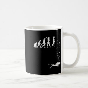 Vintage Scuba Diving Evolution Funny Diver Gift Di Coffee Mug