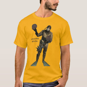 Vintage Scuba Diving Professional Abalone Diver T-Shirt