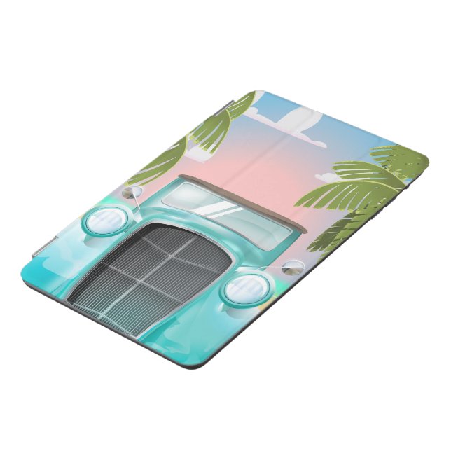vintage sea foam green car iPad mini cover (Side)