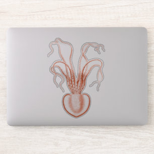 Vintage Sea Life Scientific Oceanography Octopus Sticker
