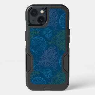 Vintage Sea Pattern iPhone 13 Case