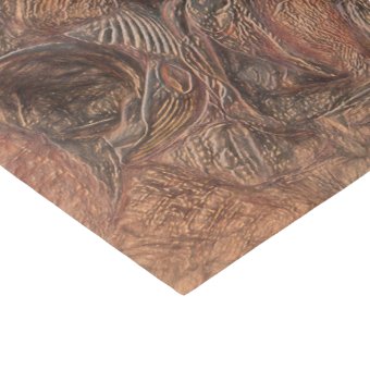 Vintage Sea Shells Ocean Beach Brown Decoupage Tissue Paper | Zazzle