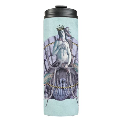 Vintage Sea Witch Collage  Thermal Tumbler