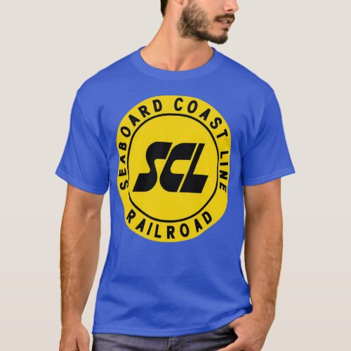 Vintage Seaboard Coast Line Railroad T_Shirt