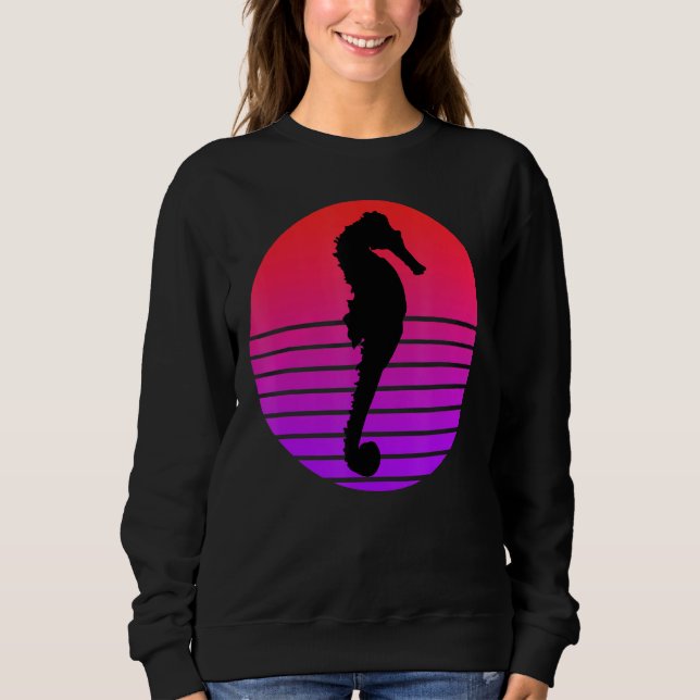 Vintage seahorse sweatshirt (Front)