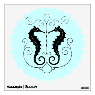 VIntage Seahorse Wall Sticker